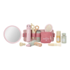 Houten kappersset - Roze